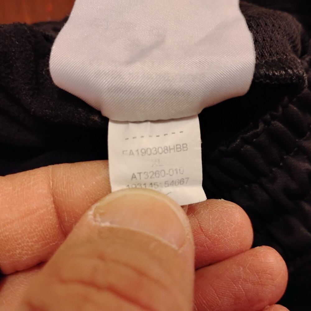 Nike therma HBR fleece pants mens XL Xlarge black basketball dri-fit AT3260 - Picture 10 of 14